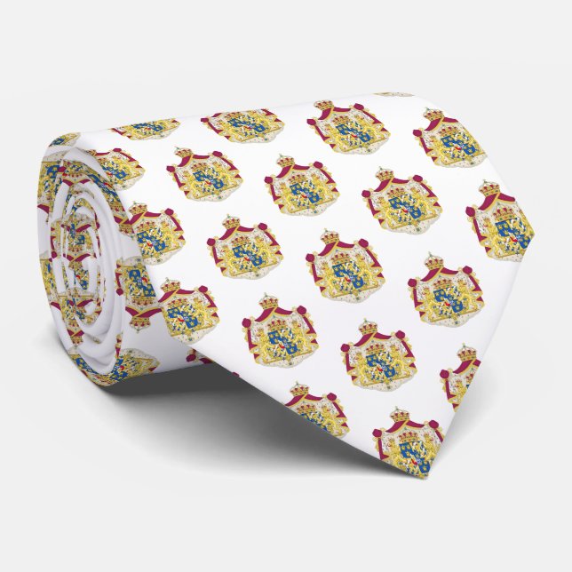 Swedish Royalty Your Background Tie (Rolled)