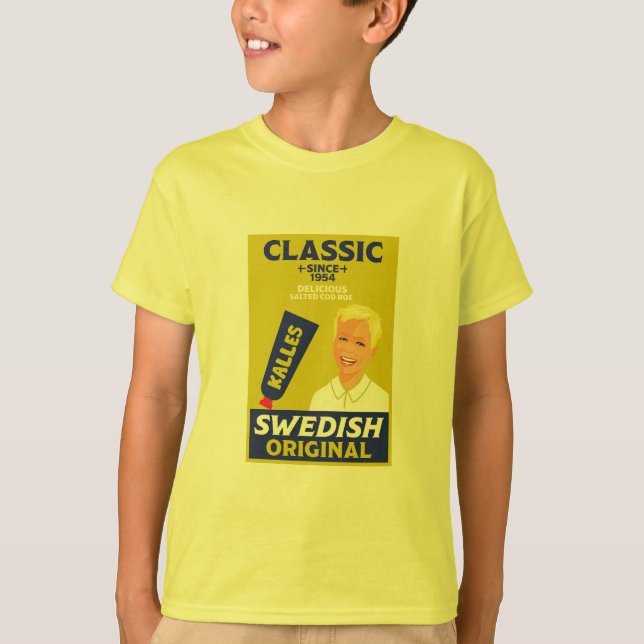 Swedish smörgåskaviar Fish Kaviar T-Shirt (Front)