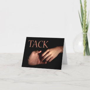 Swedish Thank You Card