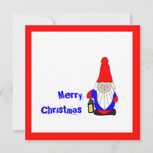 Swedish Tomten Holiday Card