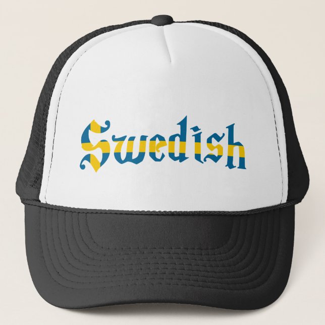 Swedish Trucker Hat (Front)