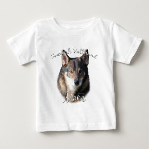 Swedish Vallhund Mom 2 Baby T-Shirt