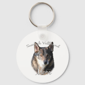 Swedish Vallhund Mom 2 Keychain