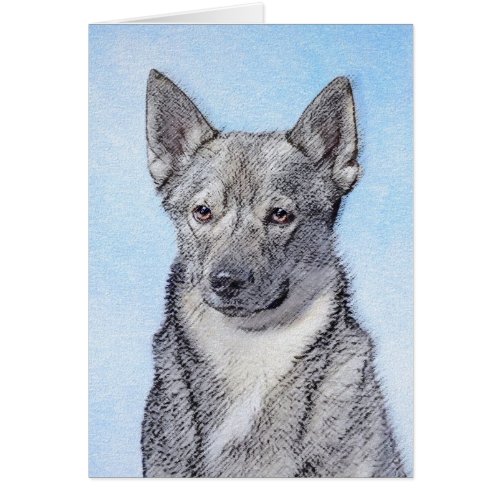 Swedish Vallhund Painting _ Cute Original Dog Art