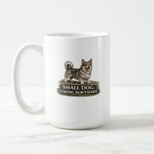 Swedish Vallhund – Small Dog Viking Software Coffee Mug