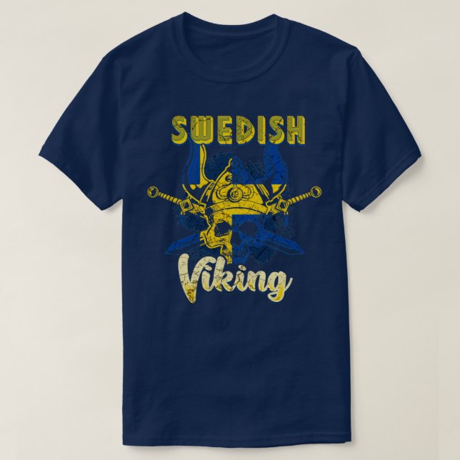 Swedish Viking6 T-Shirt (Design Front)