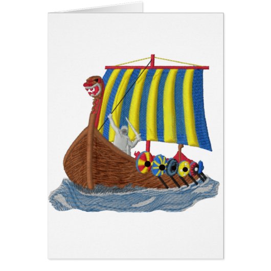Swedish Viking Ship Cards (Front)