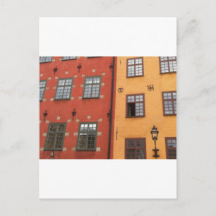 Swedish Windows Postcard
