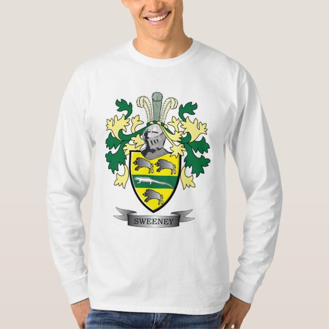 Sweeney Coat of Arms T-Shirt (Front)