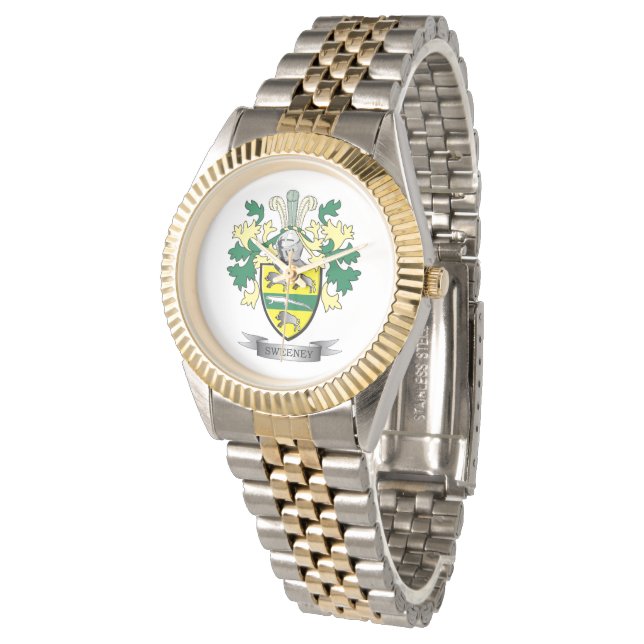 Sweeney Coat of Arms Watch (Angled)