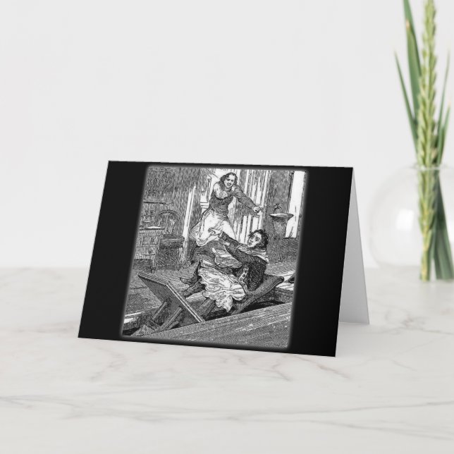 Sweeney Todd-Barbers Chair-Penny Dreadful Card (Front)