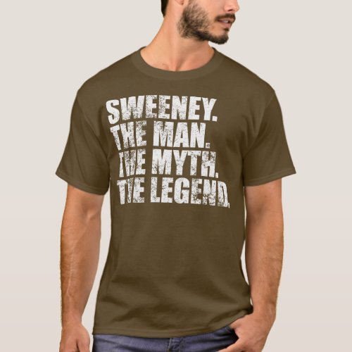 SweeneySweeney Family name Sweeney last Name Sween T_Shirt