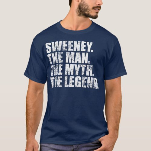 SweeneySweeney Family name Sweeney last Name Sween T_Shirt