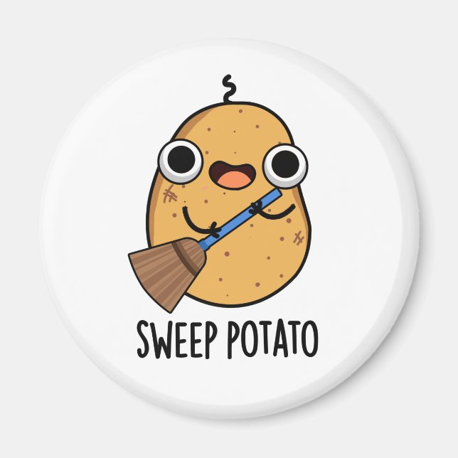 Sweep Potato Funny Sweet Potato Pun  Magnet (Front)
