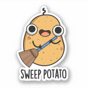 Sweep Potato Funny Sweet Potato Pun Sticker