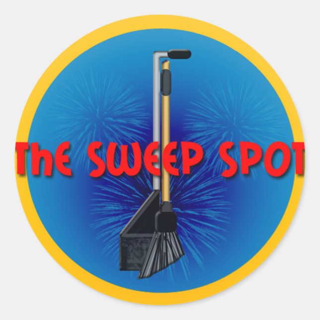 Sweep Spot Mini Stickers (Front)