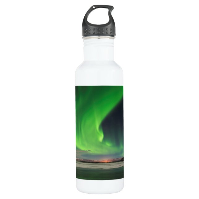 Sweeping Aurora Stainless Steel Water Bottle (Front)