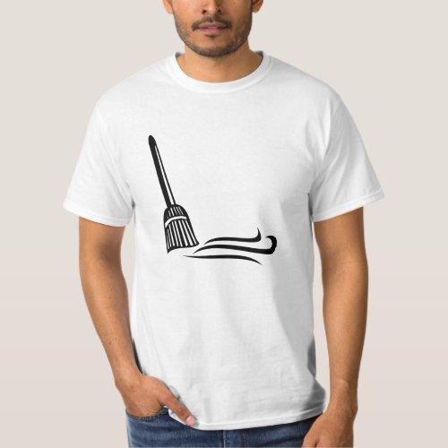 Sweeping Broom _ Clean Sweep T_Shirt