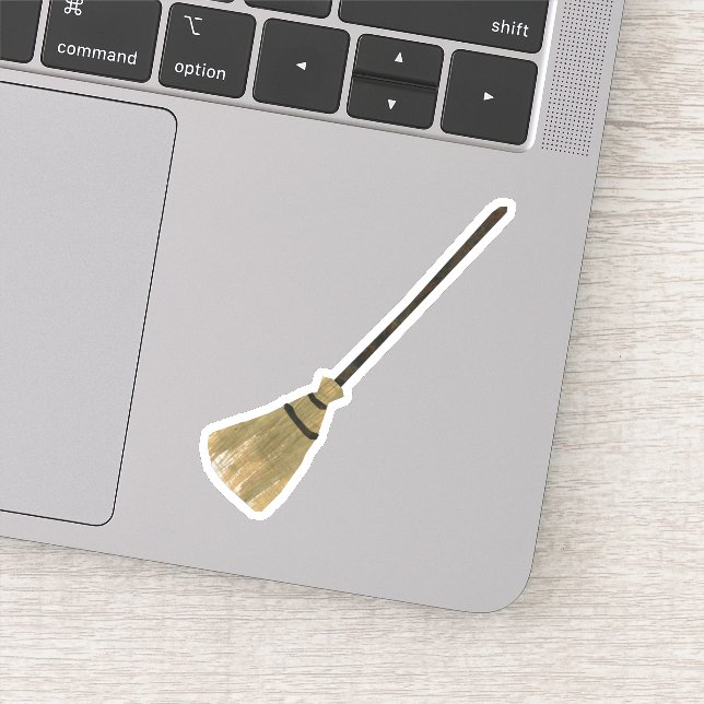 Sweeping brush sticker (Detail)