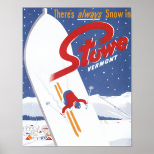 Sweeping S - There's Always Snow Promo Poster