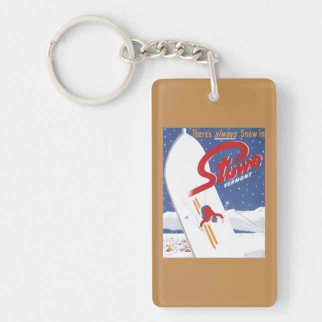 Sweeping S - There's Always Snow Promo Poster Keychain (Front)