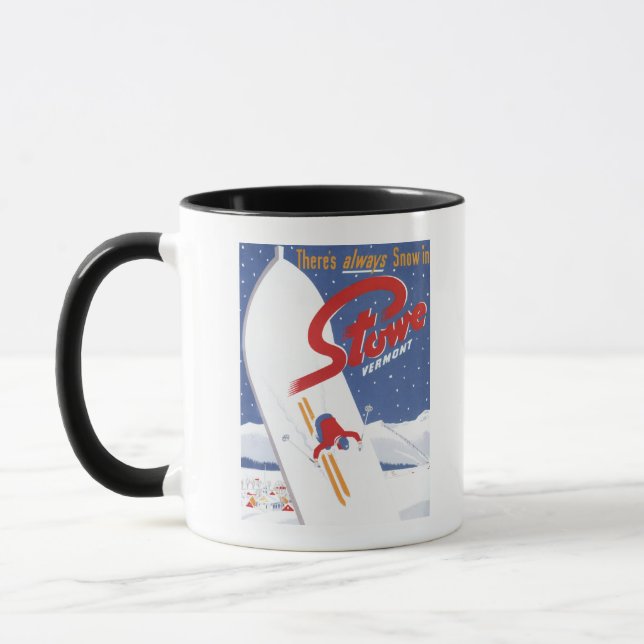 Sweeping S - There's Always Snow Promo Poster Mug (Left)