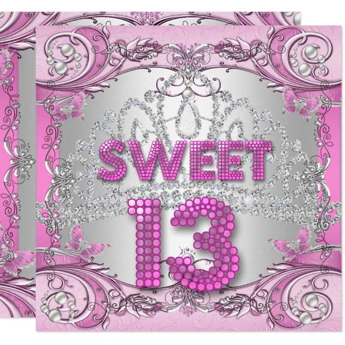 13th birthday tiara