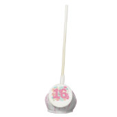 Sweet 16 16th Girls Birthday CAKE POPS (Front)