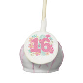 Sweet 16 16th Girls Birthday CAKE POPS (Front)