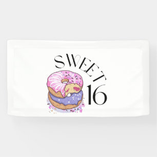 Sweet 16 1.6x3 Vinyl Banner