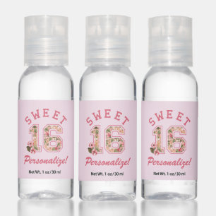Sweet 16 Athletic Pink Hand Sanitizer