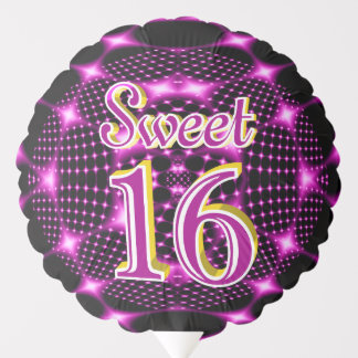 Sweet 16 balloon