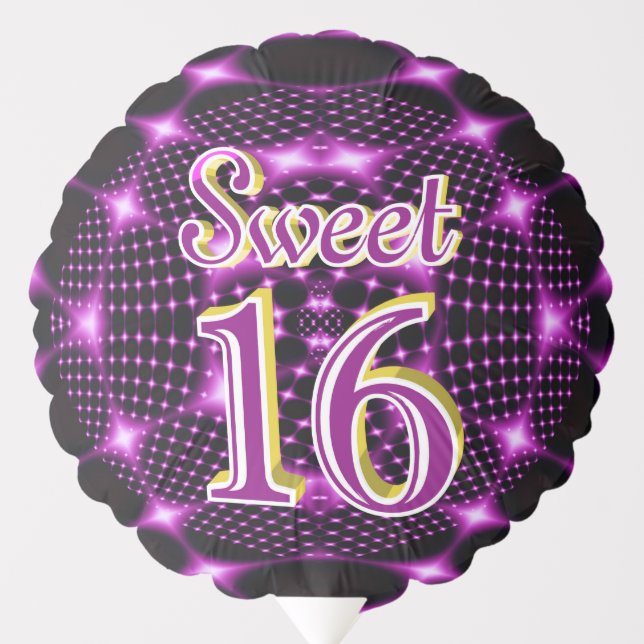 Sweet 16 balloon (Front)