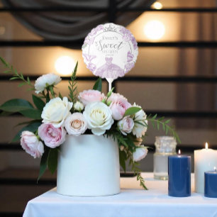 Sweet 16 Balloon Butterfly Lavender Dress Floral