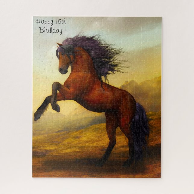 Sweet 16 Birthday. Jigsaw Puzzle (Vertical)