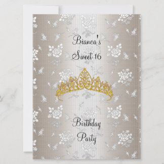 Sweet 16 Birthday party invitation 2