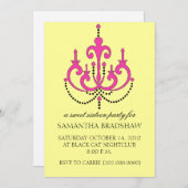 Sweet 16 Birthday Party Invitations (Front/Back)