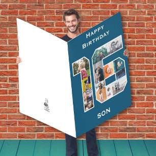 Sweet 16 Birthday Photo Card