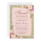 Sweet 16 Birthday | Pink Floral Gold Glitters