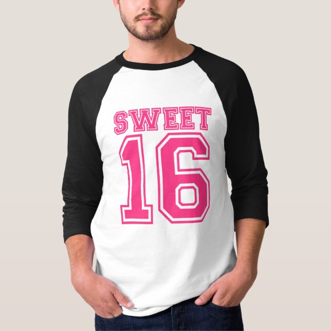 Sweet 16 Birthday T-Shirt (Front)
