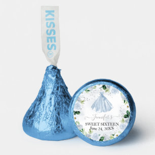 Sweet 16 Blue Floral Dress Hershey®'s Kisses®