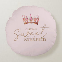 Sweet 16 Blush Pink and Gold Birthday