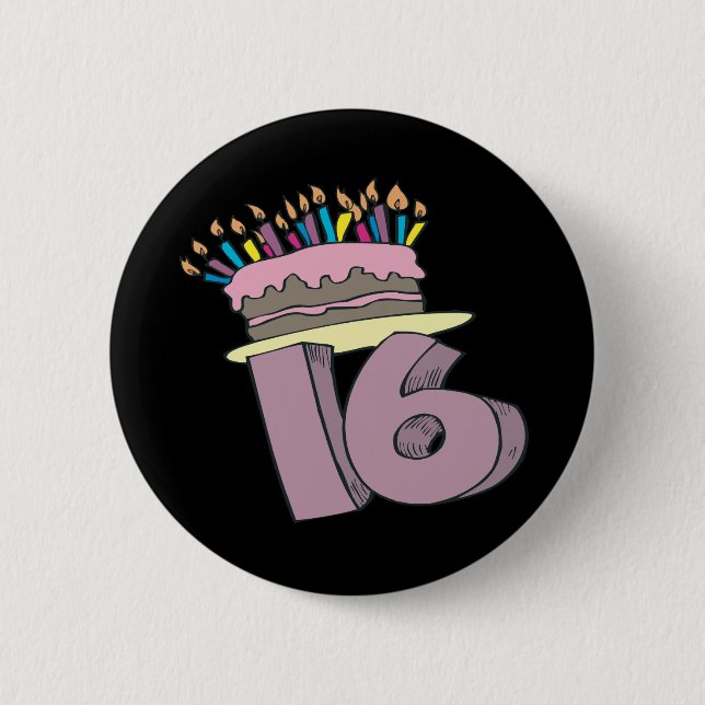 Sweet 16 button (Front)