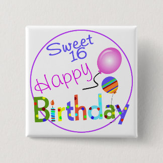 Sweet 16 button