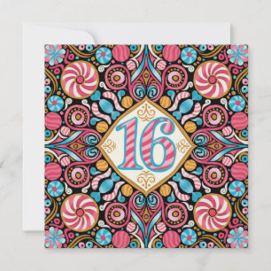 Sweet 16 card