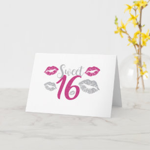 Sweet 16 card