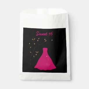 Sweet 16 favor bag