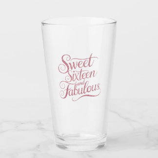 Sweet 16 glass