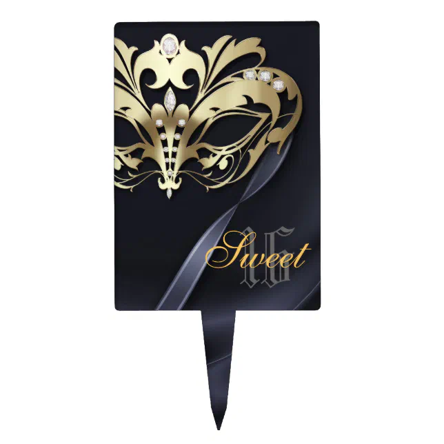 Masquerade - Venetian Mask Party Centerpiece Sticks - Table Toppers - Set  of 15 | BigDotOfHappiness.com – Big Dot of Happiness LLC