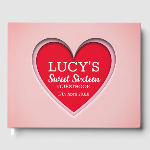 Sweet 16 guest book